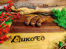 Колбаски для жарки из северного оленя